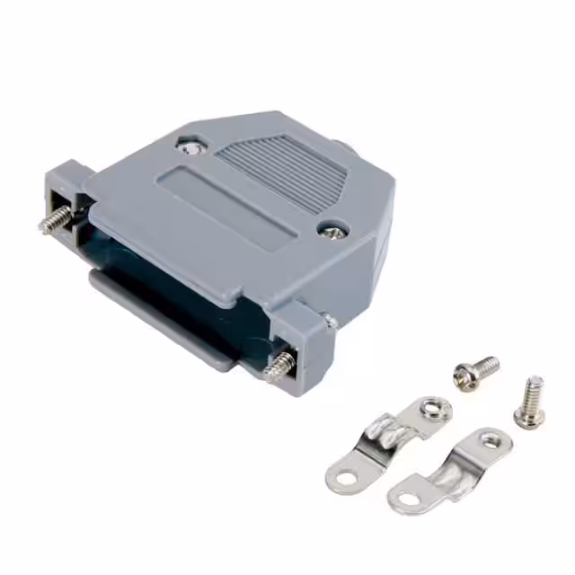 300X10119X Conec  Capots de connecteurs D-Sub en forme de D